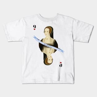 Anne Boleyn card 02 Kids T-Shirt